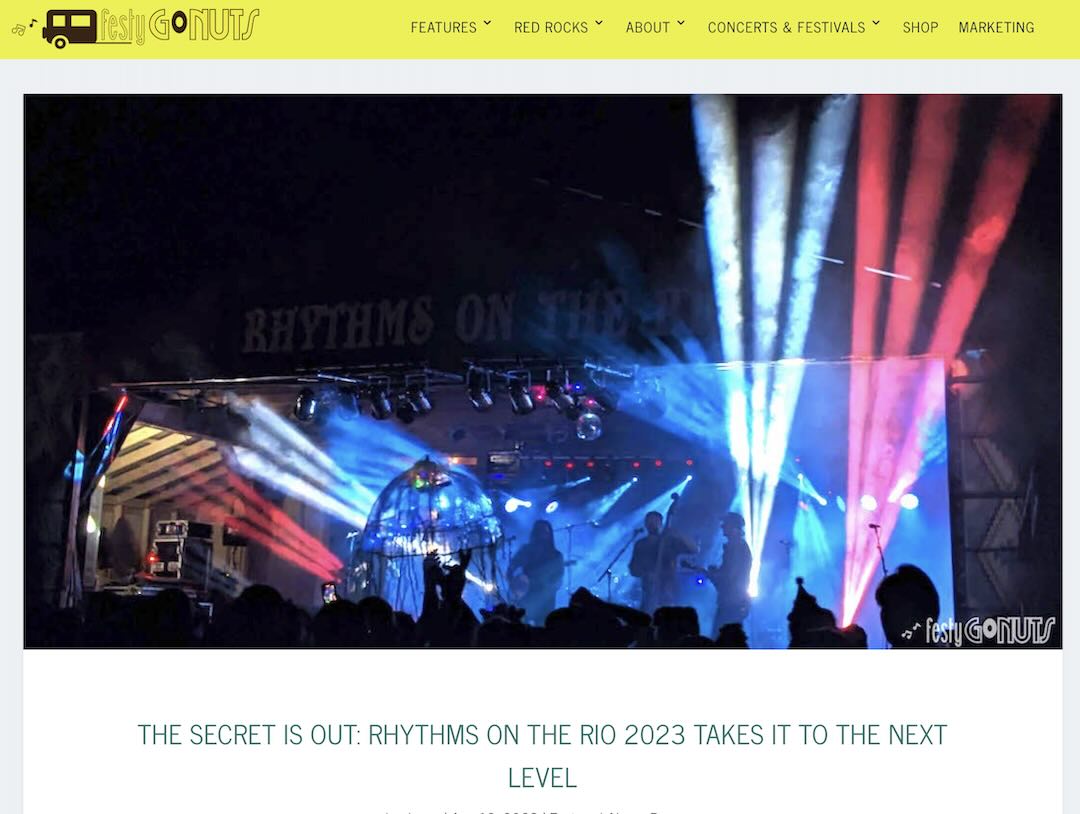 Festy GoNuts Rhythms on the Rio 2023 Review